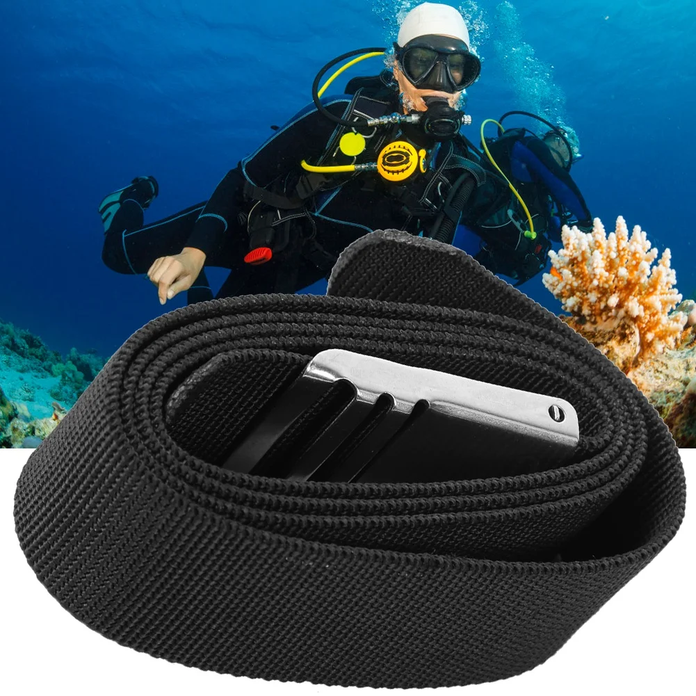 Diving Weight Belt Quick Release Snorkeling Waist Belt With Buckle Underwater Weight-bearing Equipment