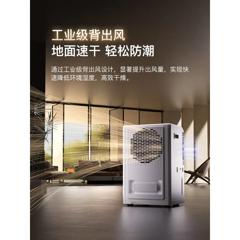 مزيل الرطوبة المنزلية الطابق السفلي، مزيل الرطوبة فيلا عالية الطاقة، مزيل الرطوبة الصناعي DYD-D50A3