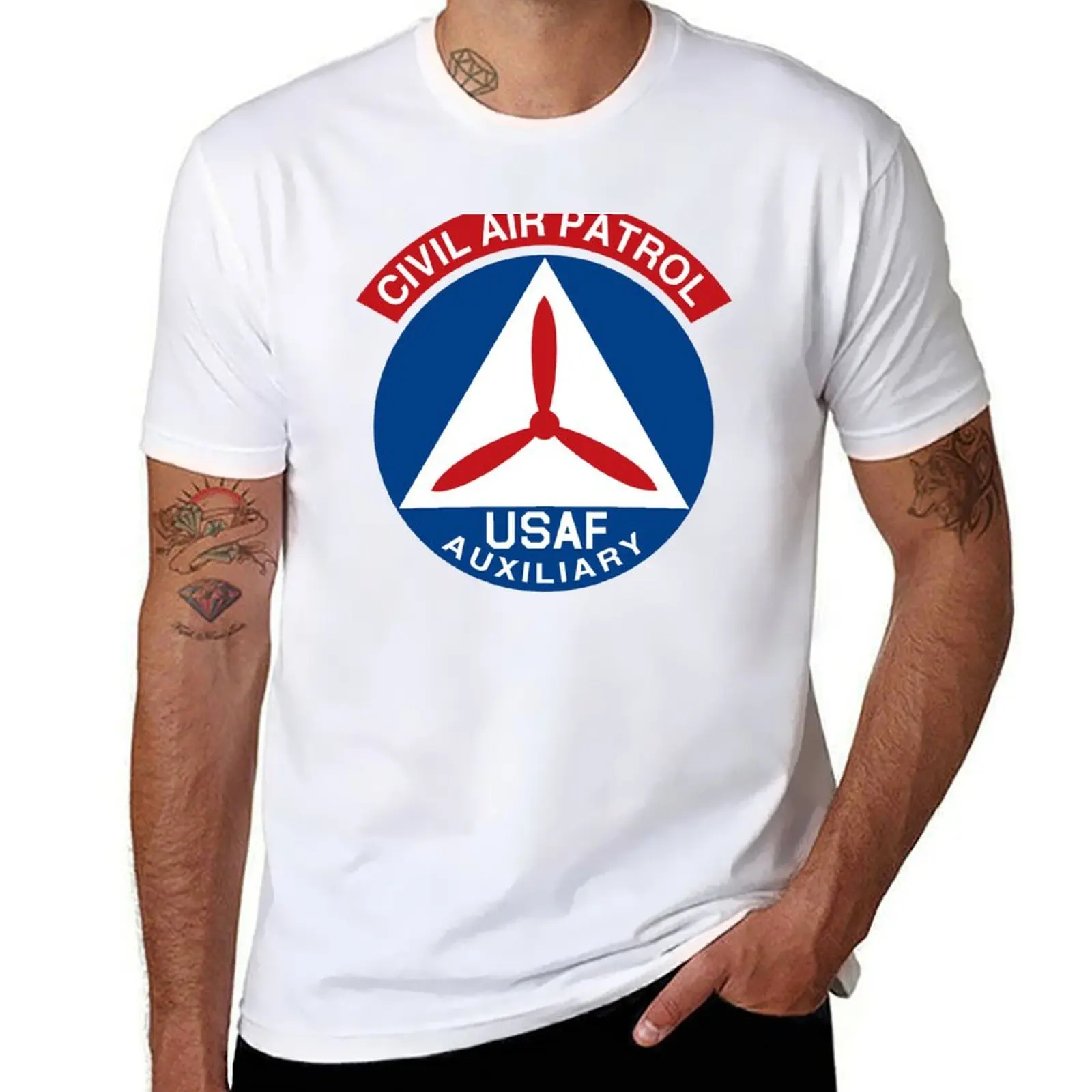 

Civil Air Patrol Emblem T-Shirt t shirts for man cotton anime t shirts oversize T-Shirt
