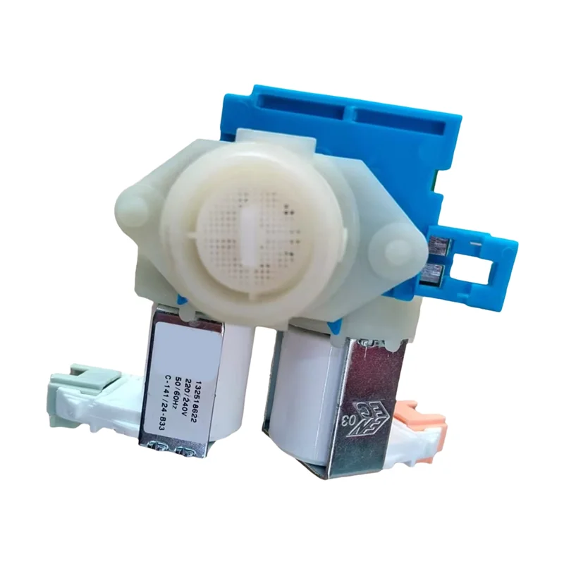 A02V-132518622 Washer Solenoid Valve Replacement For Electrolux Washing Machine Water Inlet Solenoid Valve Assembly 220-
