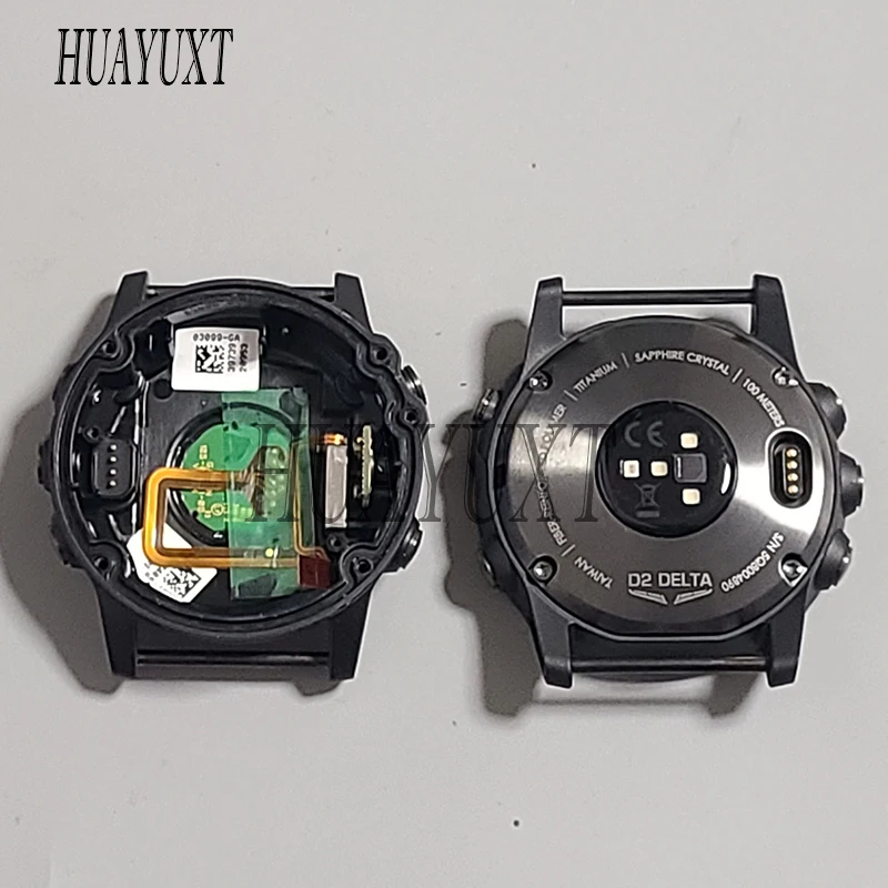 Original Back Cover Without battery For Garmin D2 Delta PX 51mm multisport GPS watches Repair replacement ﻿