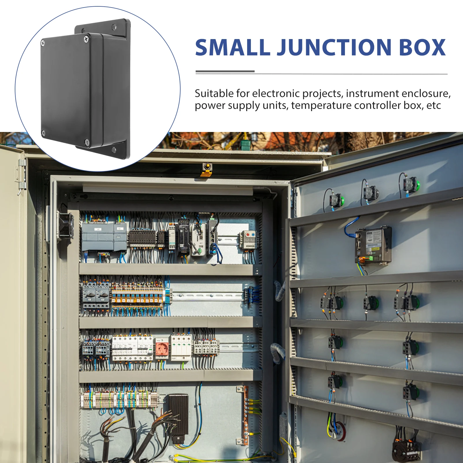 

Waterproof Junction Plastic Outdoor Electrical Boxes Weatherproof Connection Box For Temperature Controller Power Supply