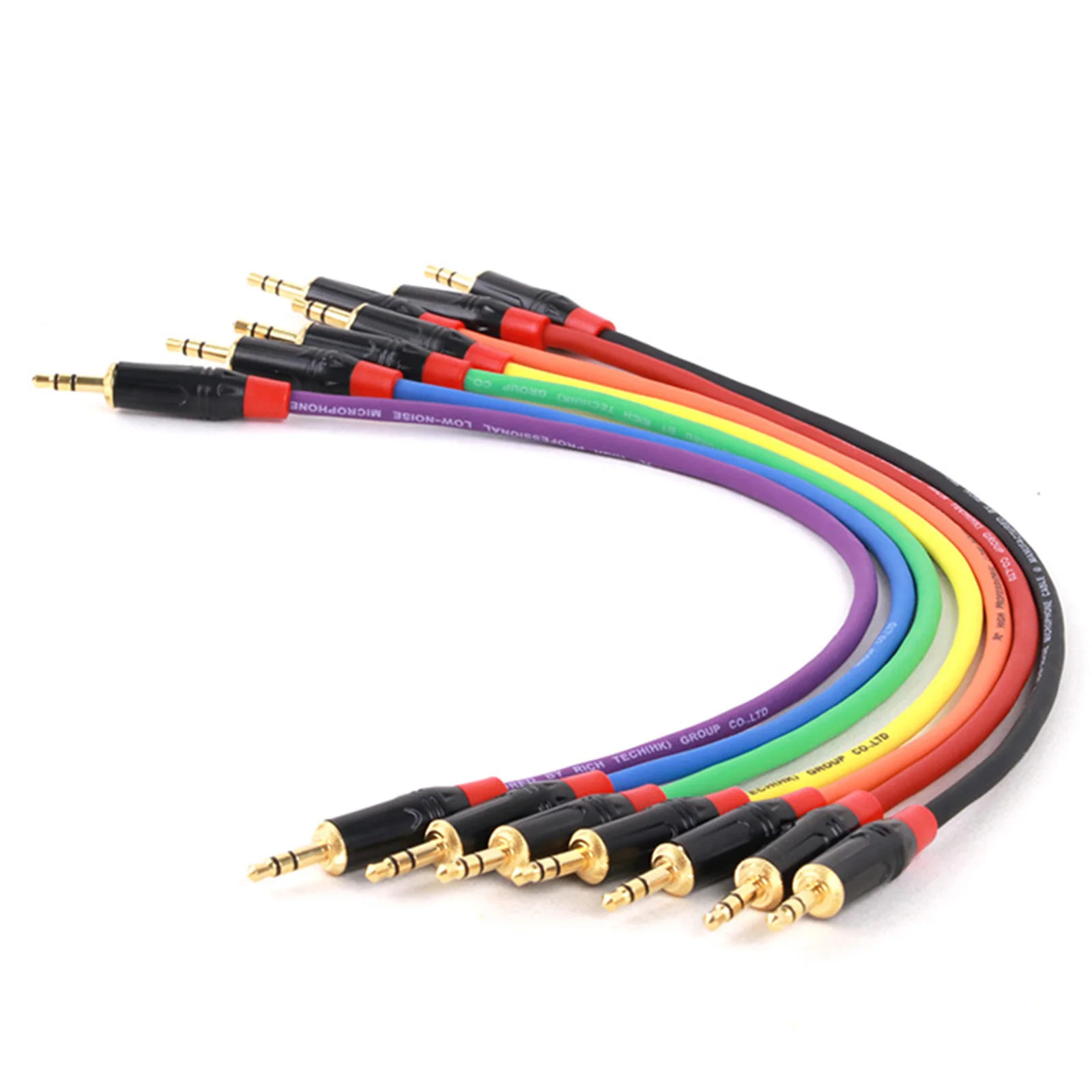 1PCS 0.3M-15M 3.5mm 1/8 Inch TRS Male Jack to 3.5mm 1/8 Inch TRS Male Jack to Straight Patch Cable For PA systems Mixers Guitar