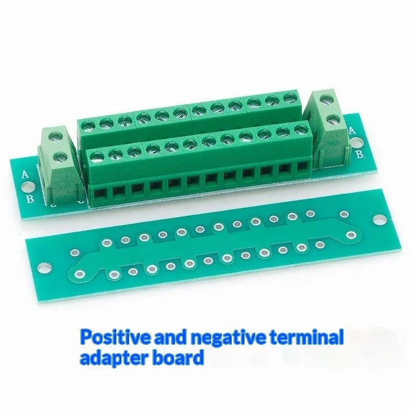 AnswerMini Power Distribution Board 5/7.5mm Pitch Screw Terminal Connector Adapter Board For DIY Electronic Circuit Project