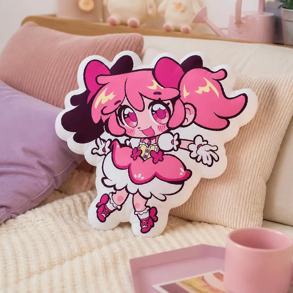Puella Magi Madoka Magica Plush Pillow Cushion Irregular Stuffed Throw Pillow Home Decor Gift Sofa Bed Couch