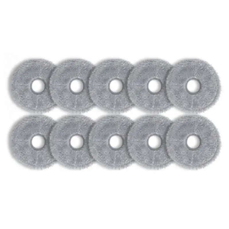 

A67P-10PCS Washable Mop Cloth For Xiaomi Robot Vacuum 3S B108CN /2Pro B113CN Robot Vacuum Cleaner Replacement Spare Parts Parts