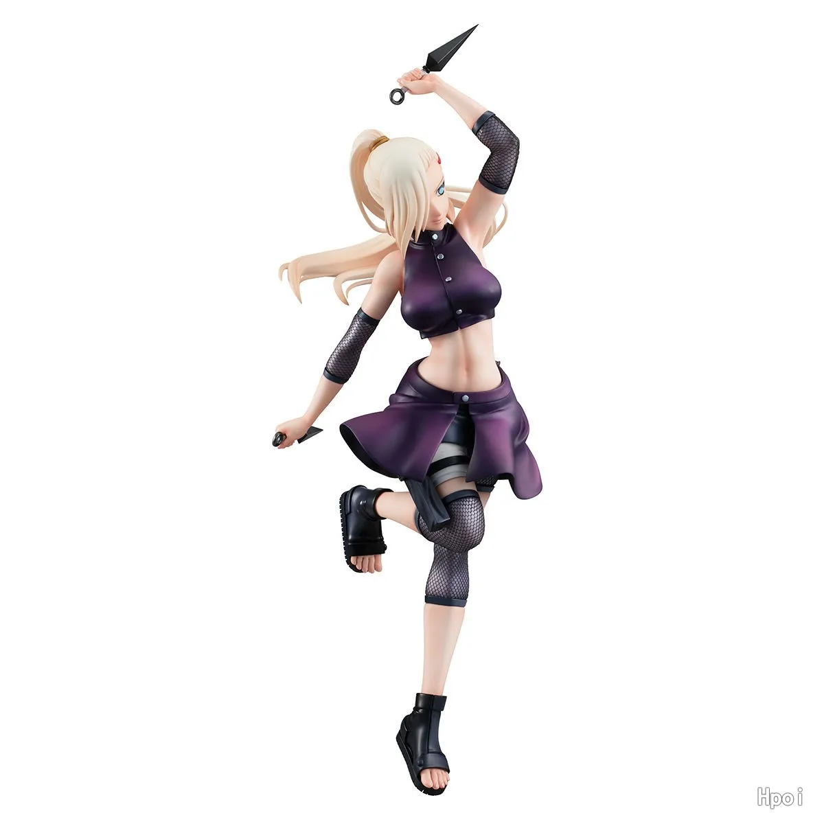 BANDAI MegaHouse MH GALS Nara Temari Yamanaka Ino 21CM Productos estáticos de modelos de juguetes de figuras y bellezas circundantes