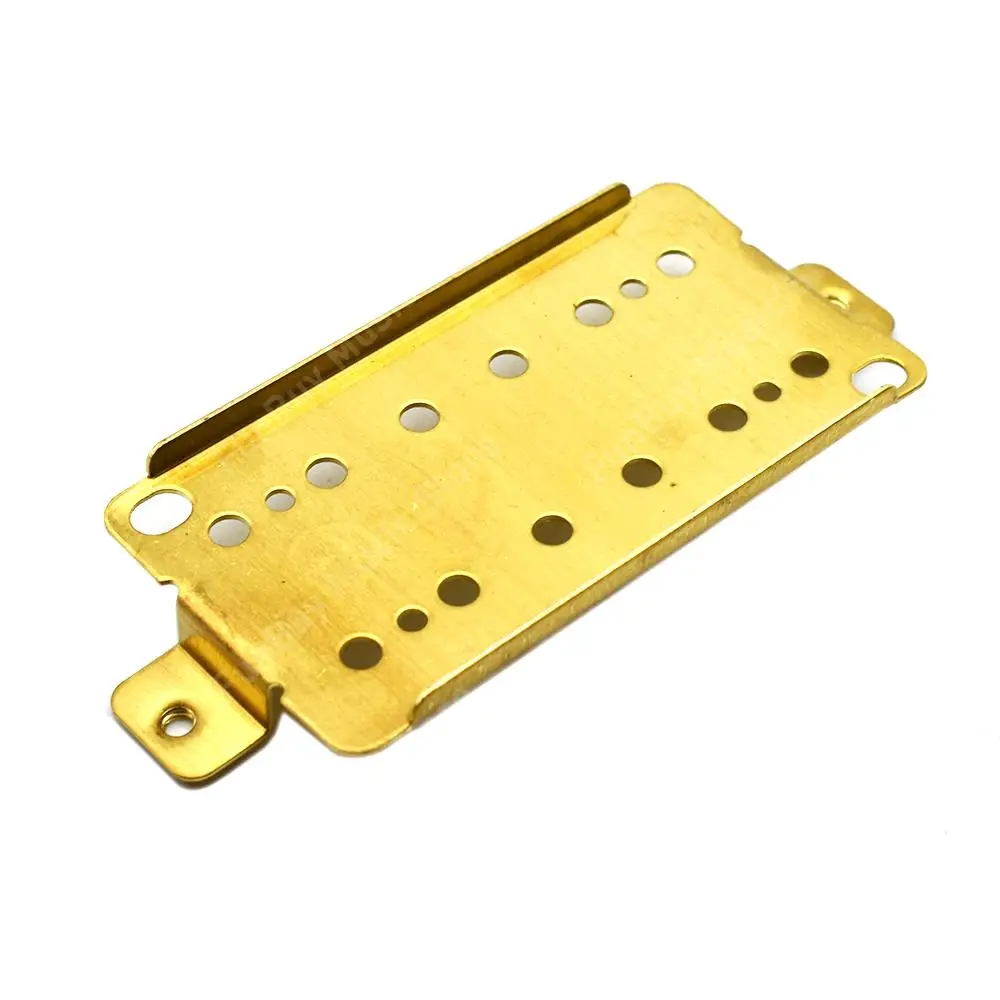 1pair Brass Humbucker Guitar Pickup Base Plate Baseplate 50mm Pole Spacings for Lp Electric Guitar Replacement Parts