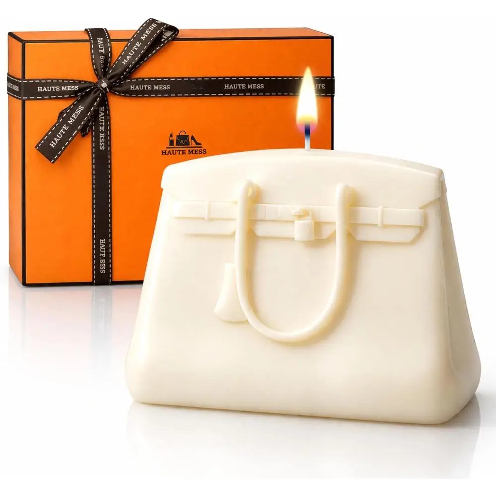 

Luxury Handbag-Inspired Candle for Women - Elegant Home Decor Gift - Perfect for Mother's Day and Girlfriends