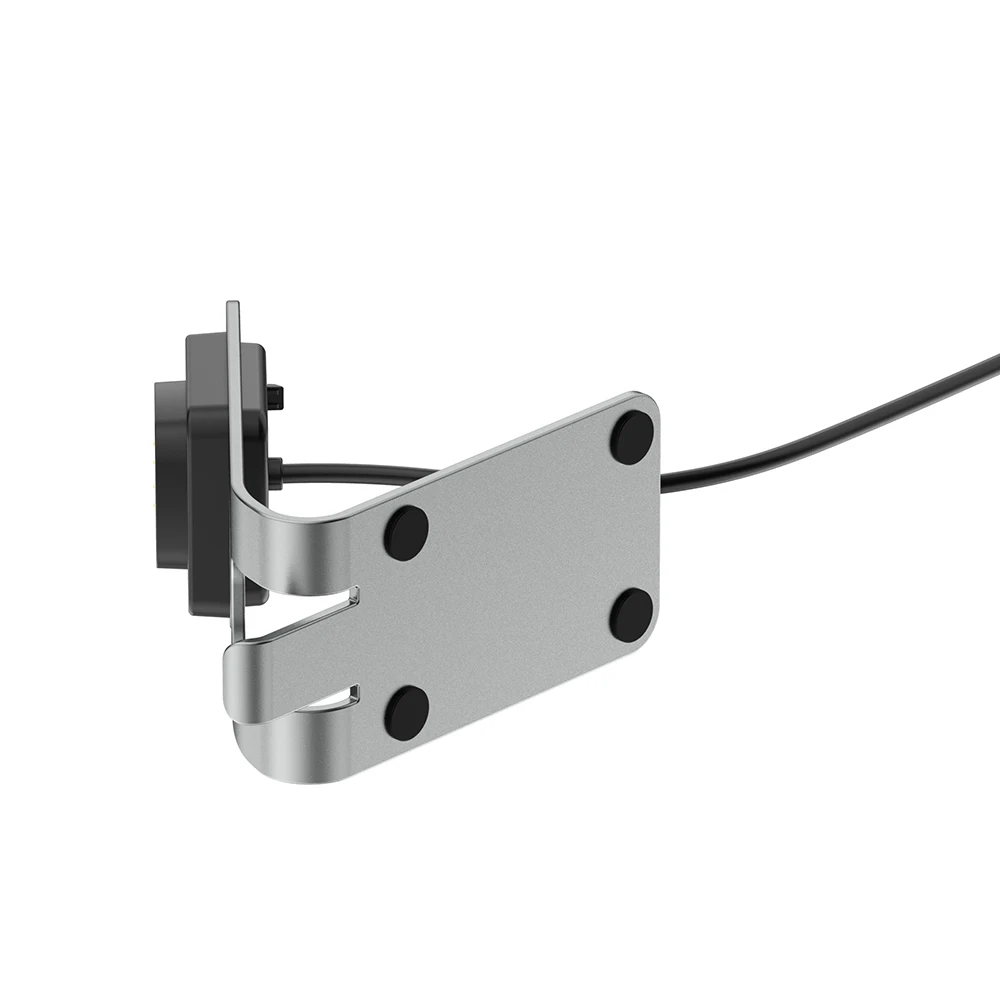 شاحن يو اس بي ل Fitbit العكس 4/معنى/العكس 3/الشعور 2 حوض شحن USB كابل مع 150 سنتيمتر الحبل ل Versa4 ساعة ذكية رمادي