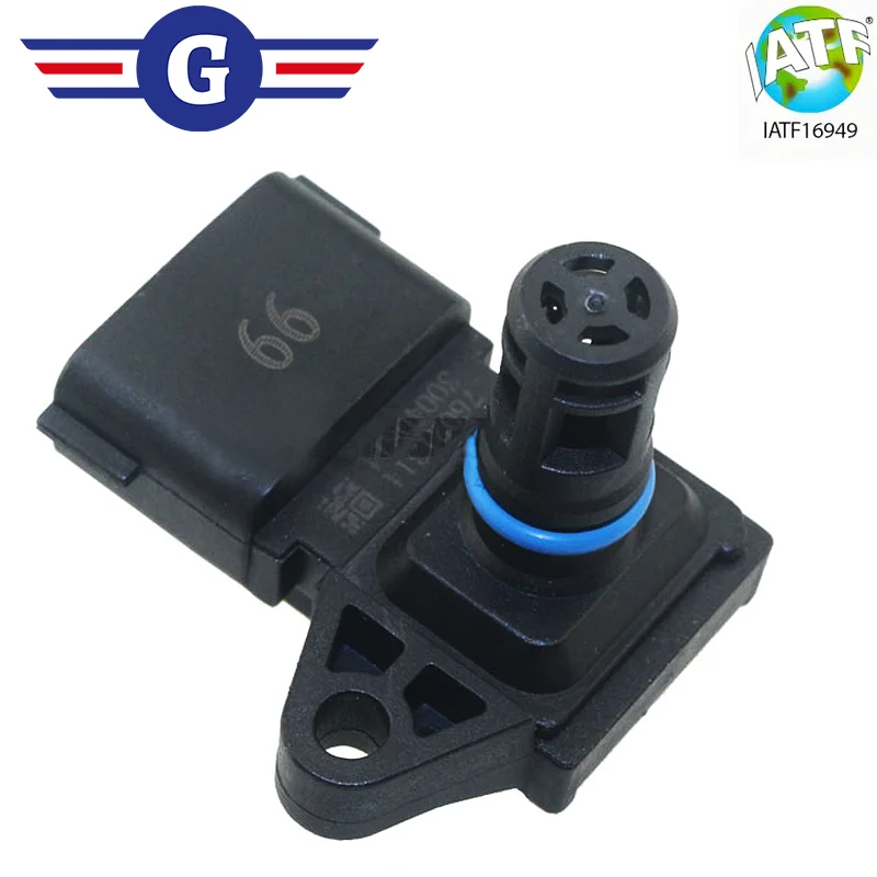 

MAP Sensor Intake Air Boost Pressure Manifold Absolute For Renault Peugeot Kia Pride Hyundai Citroen 5WK96841 2045431 4Bar