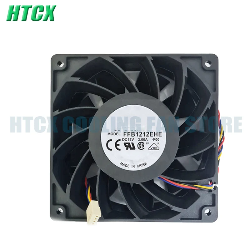 

New 3A violent Fan 12cm Fan FFB1212EHE 12V PWM Fan 3.0A