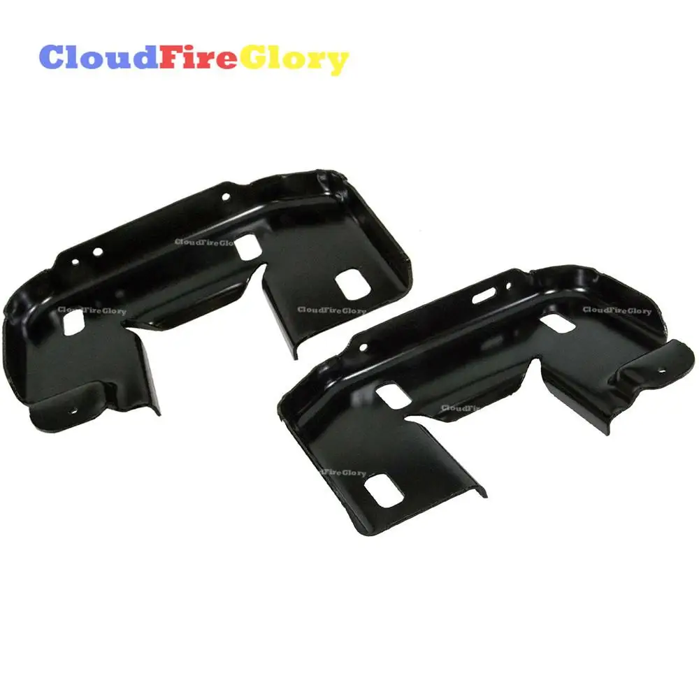 

CloudFireGlory For Ford F150 2015-2020 Pair Front Left & Right Side Frame Mount Bumper Bracket Support FL3Z17N775C FL3Z17N775H