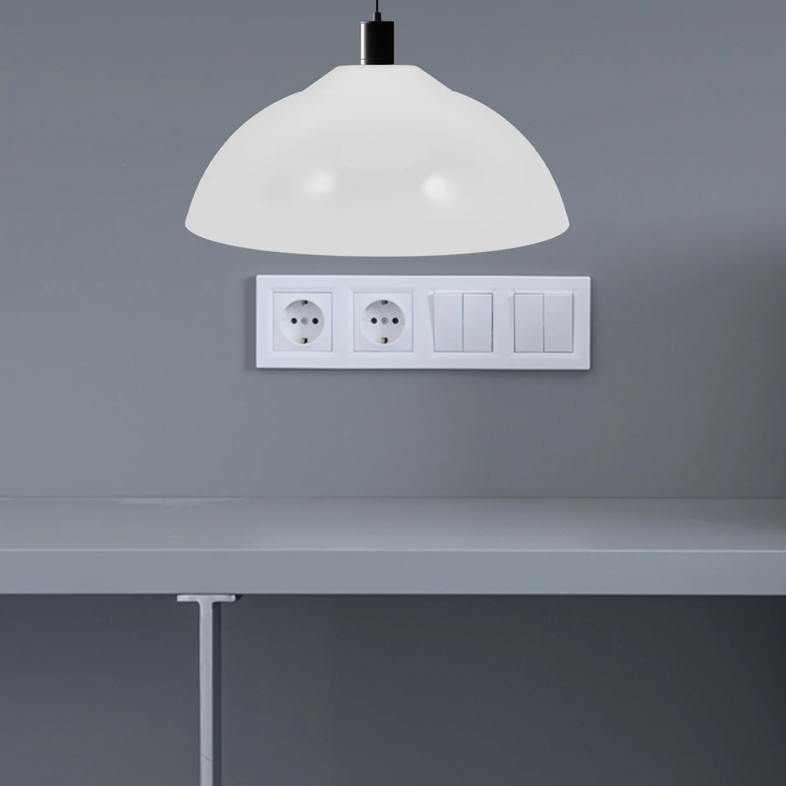 

Acrylic Lampshade Replacement for Hanging Lamp E27 Ceiling Light Small Lamp Shade for Indoor Decor