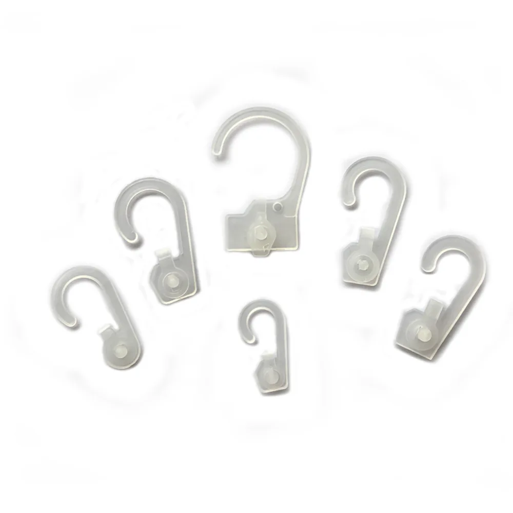 Plastic Snap Fastener Hooks Hangers Garments Accessories Socks Opp Package Bag 1000pcs