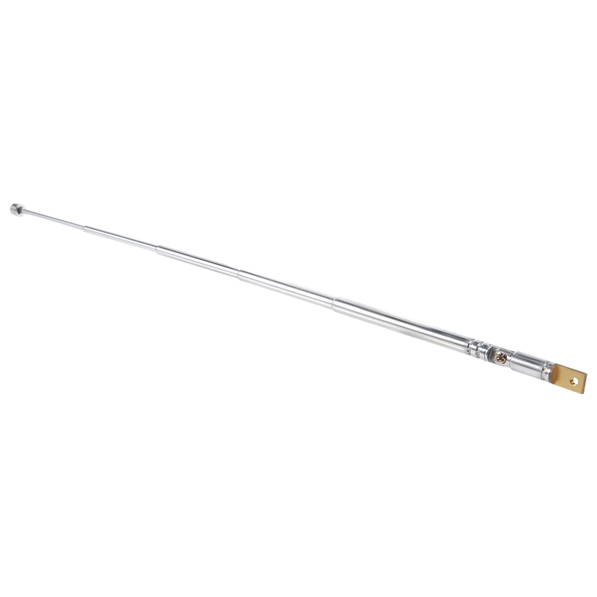 Replacement 25.4cm 10" 5 Sections Telescopic Antenna Aerial for Radio TV