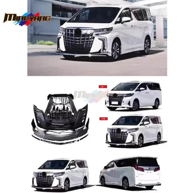 

NEW VED SC Modell BODY KIT PP MATERIAL BUMPER for ALPHARD Bodykit 2018-ON