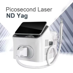 2025 Professionelle tragbare Pikosekunden-Pico-Laser-Tattooentfernungsmaschine Q Switch ND:YAG 1064NM 532 1320 755 Nm Gerät