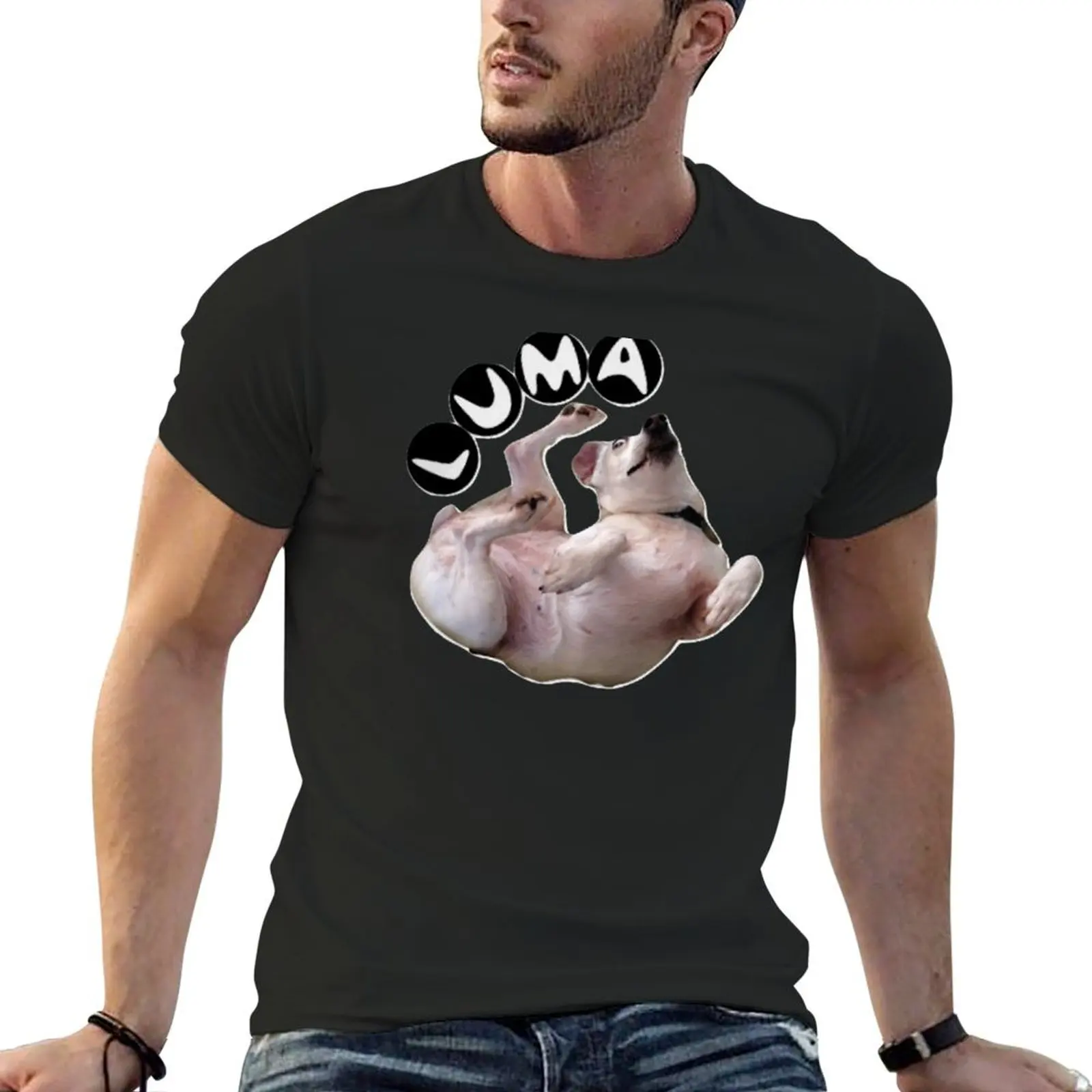 Luma design- help with Luna's medical/cremation costs T-Shirt custom t shirt blue archive t shirt men