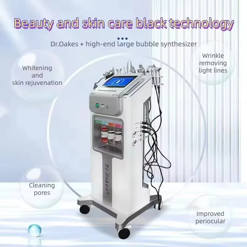 

2025-летняя машина для ухода за лицом с гидродермабрацией, алмазный уход за кожей и омоложение, многофункциональная машина для ухода за лицом