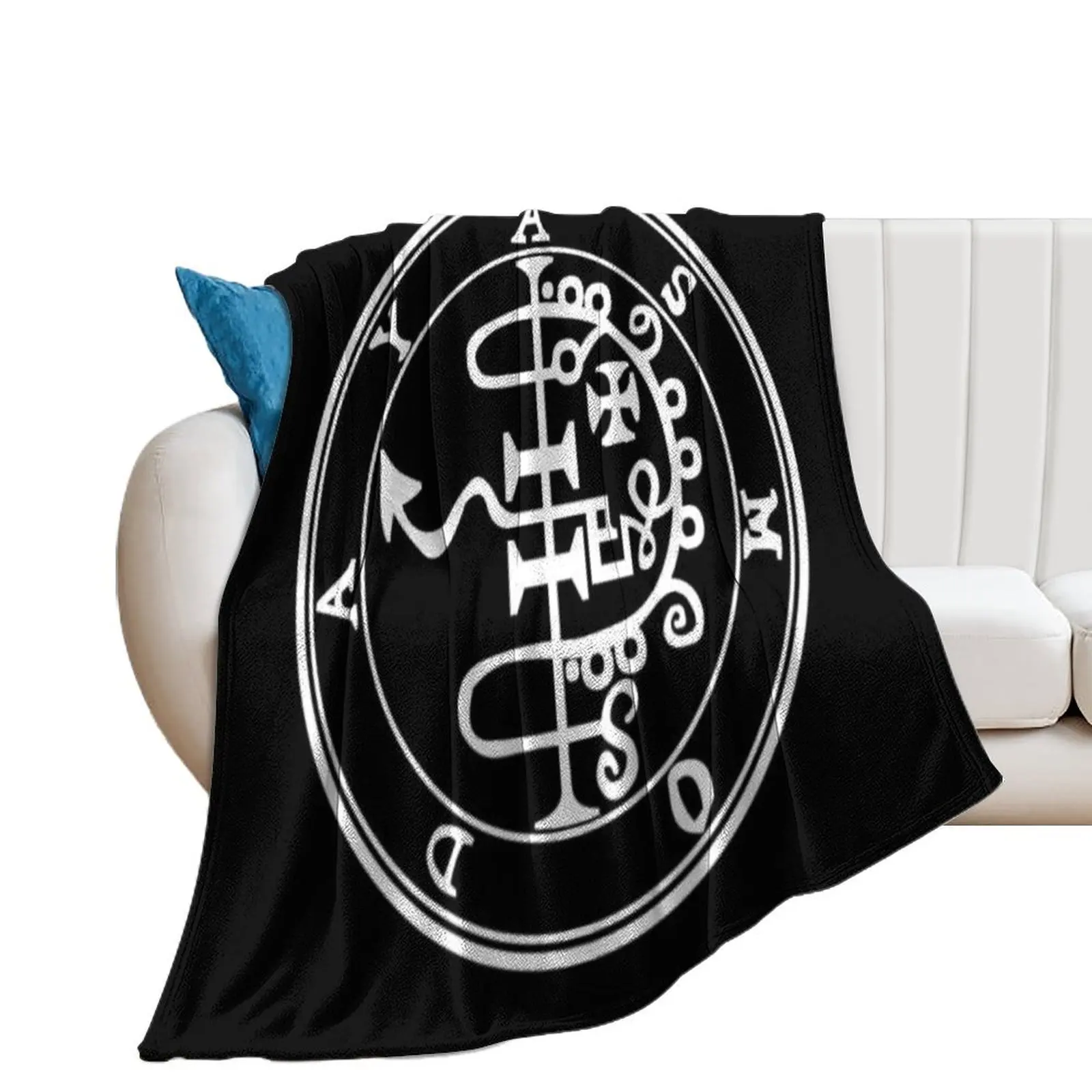 Demon Seal Asmoday Throw Blanket cosplay anime Decorative Sofas funny gift Sofas Blankets