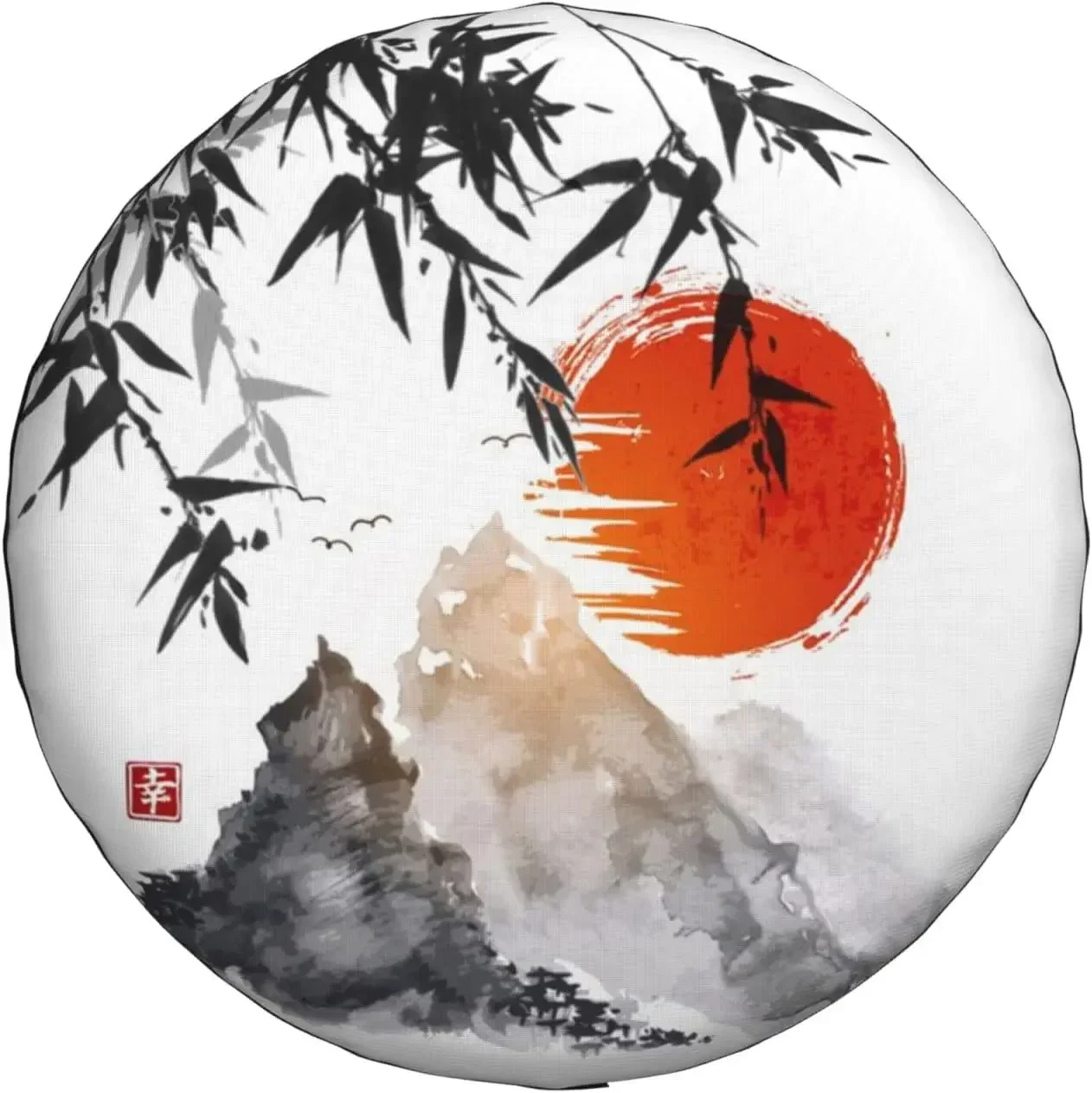 

Cubierta neumático repuesto con pintura solar bambú chino, защитные приспособления ruedas, resistentes al agua y al polvo, aptos para RV