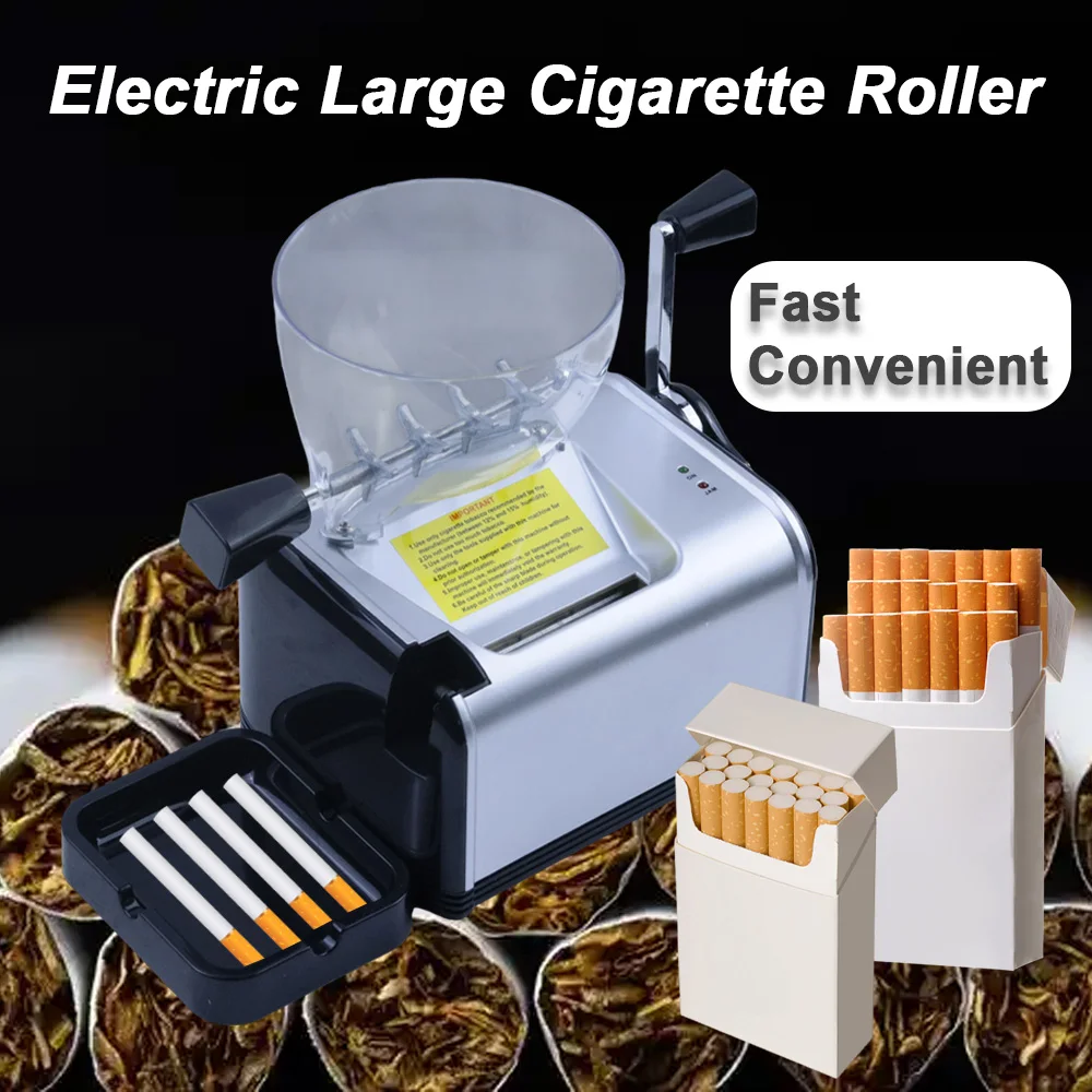 

Automatic Electric Cigarette Filling Machine Tobacco Specific American Style Silver Simple and Easy To Use