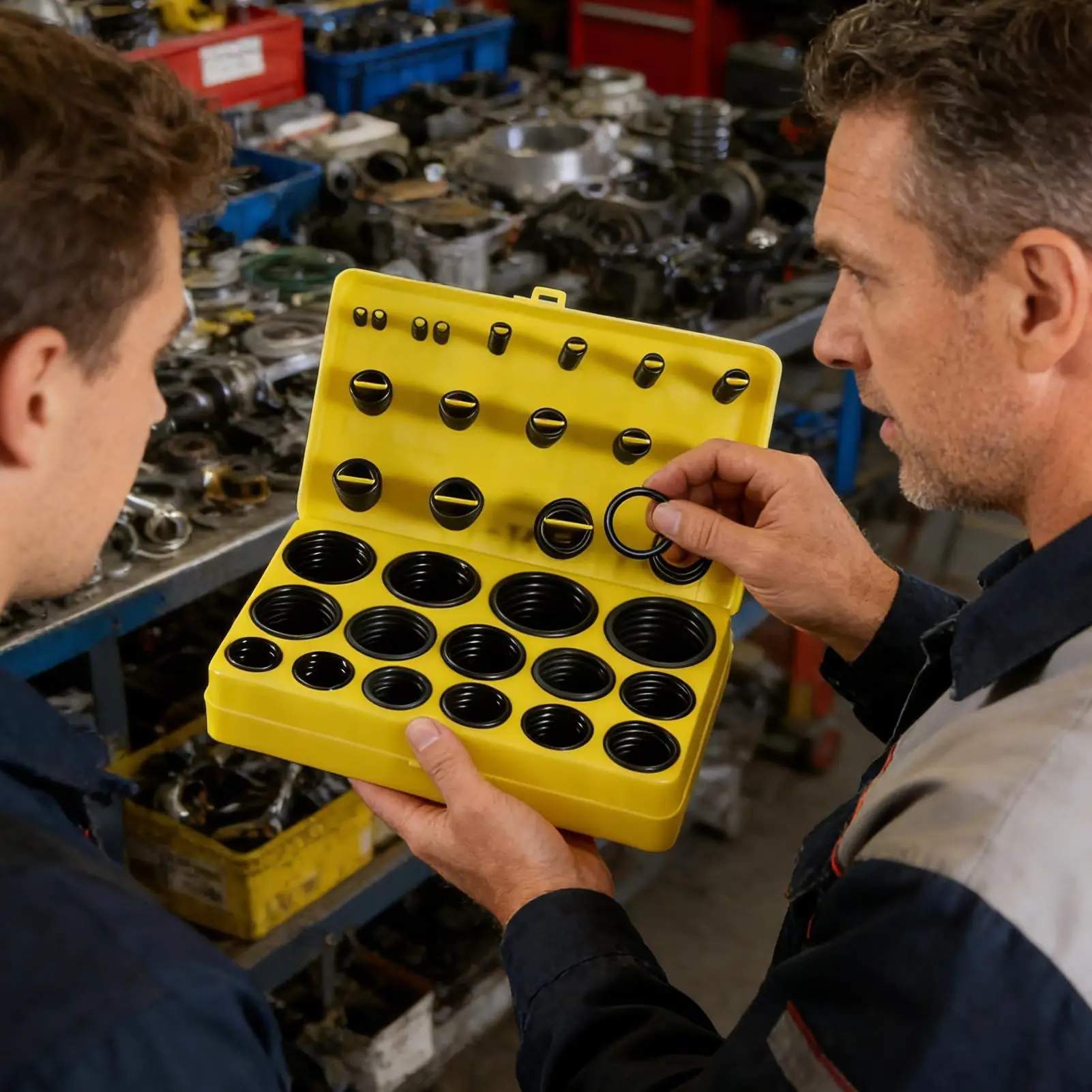 

Набор уплотнительных колец (O-рингов) для автомобильных шлангов, сантехники и смесителей