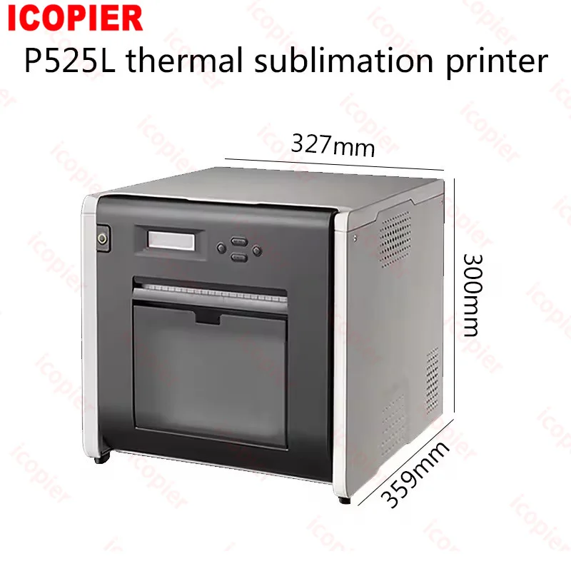 Portable for HiTi P525L Roll Photo Printer with Impressive Print Speeds 6 Inch 7 Inch 8 Inch Photo Paper Set Optional