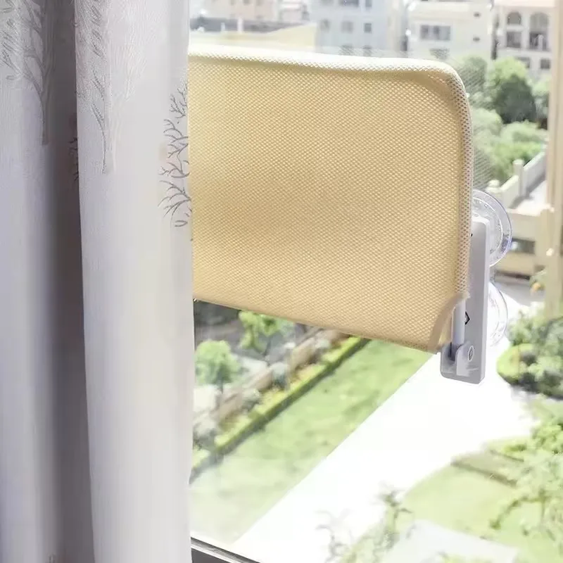 Picture 5: New Cat Hammock Suction Cup Foldable Hammock Suspended Cat Nest Cat Bed Balcony Window Glass Cat Hammock Cat House