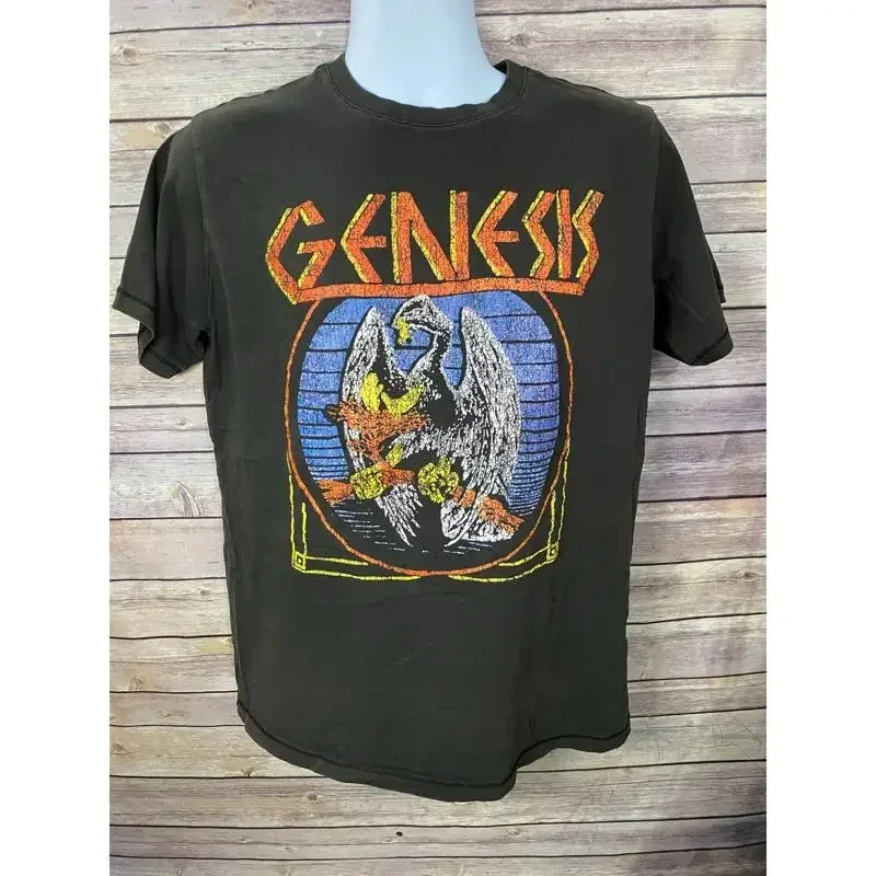 Genesis Band  Cotton Gray size XS T Shirt