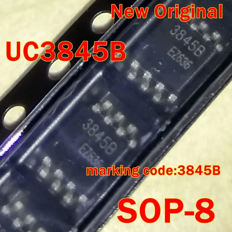 1Pcs to 100Pcs Uc3845B Sop-8 New Original Marking Code:3845B High Performance Current Mode Controllers