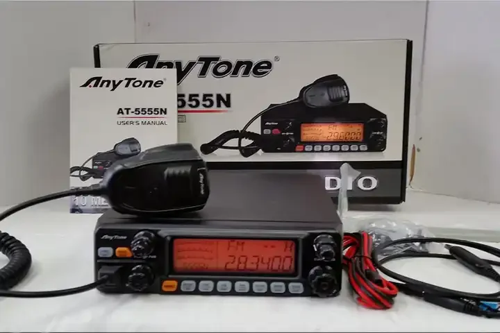 Original AT-5555N II CB Intercommunicador 10-meter car radio with SSB/FM/AM/PA mode