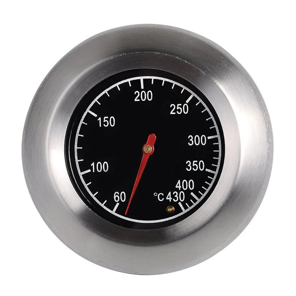 7.6cm Outdoor in acciaio inox Bbq regolatore di temperatura forno termometro Temp Gauge BBQ misuratore di temperatura all\'aperto