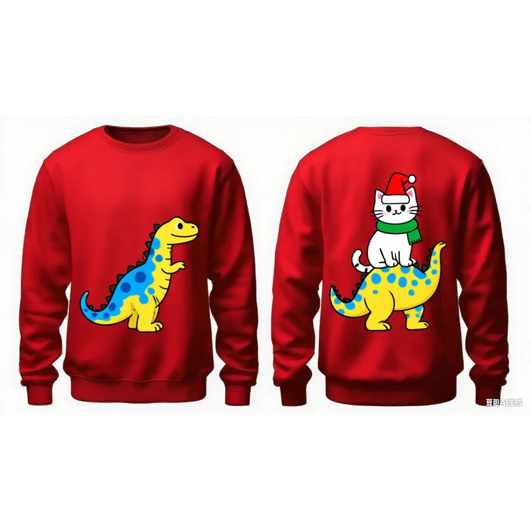 Weihnachtsmann Weihnachtsfeier Grafik Hoodie 3D-Druck Frühling Herbst Mode Vielseitige Streetwear Herren und Damen Y2K Hoodies