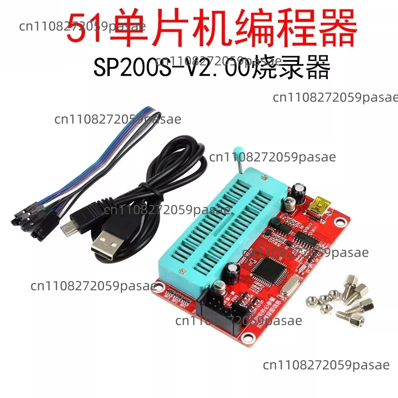 

Программатор STC89C52 для микроконтроллеров 51, программатор микросхем памяти 24/93, загрузчик AT89C52 SP200S