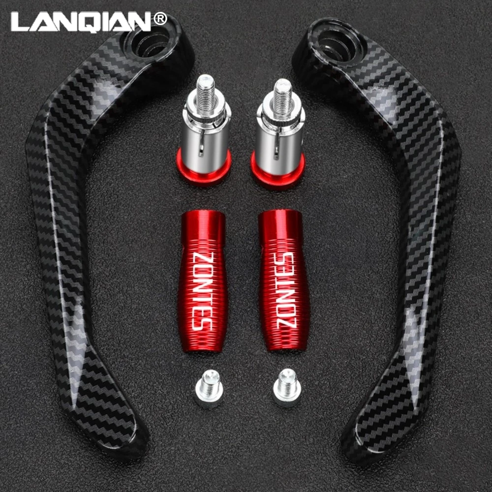 

For Shengshi Ghost ZONTES ZT310T 310V 310X 310R ZT250R/SMotorcycle CNC Handlebar Grips Guard Brake Clutch Lever Protector 310 R