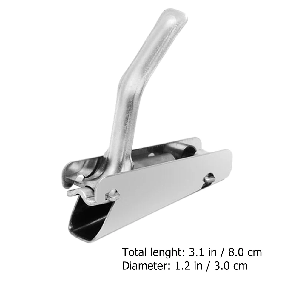 

2 pcs Stainless Steel Nut Cracker Melon Seeds Pine Nuts Peeling Plier Durable Teeth Protection Easy Nutcracker Peanut
