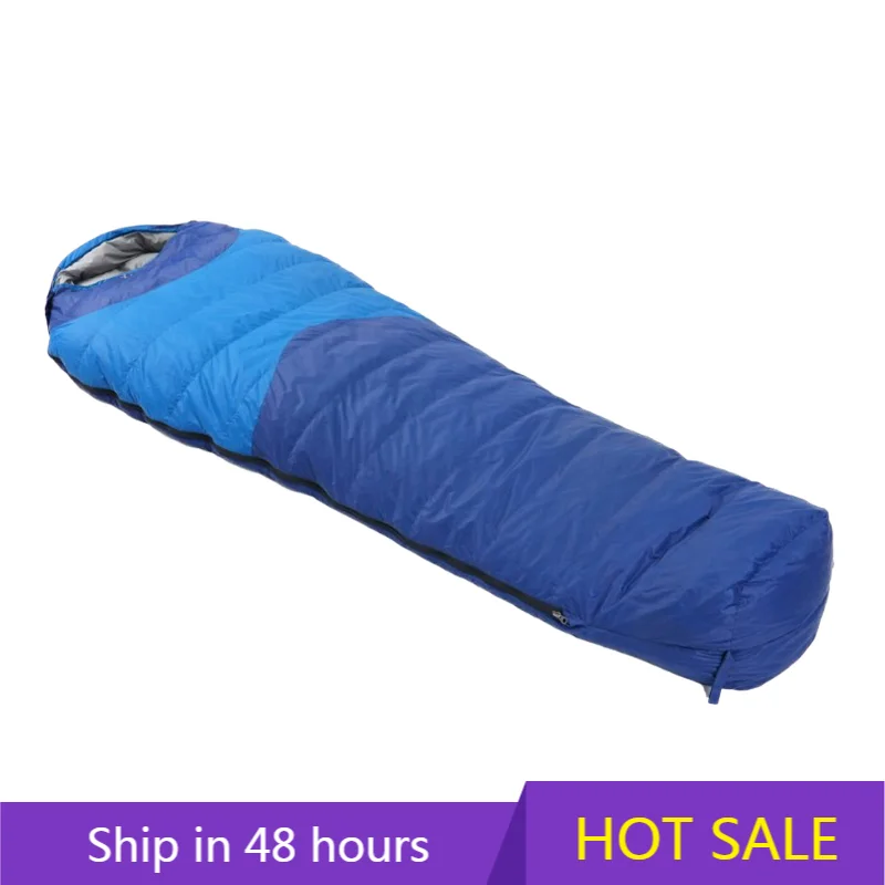

YTYIN Lightweight Nylon Outdoor Camping Sleeping Bag OEM Adult Mummy Envelope Style for Hiking -15 Degree Temperature Range Chil