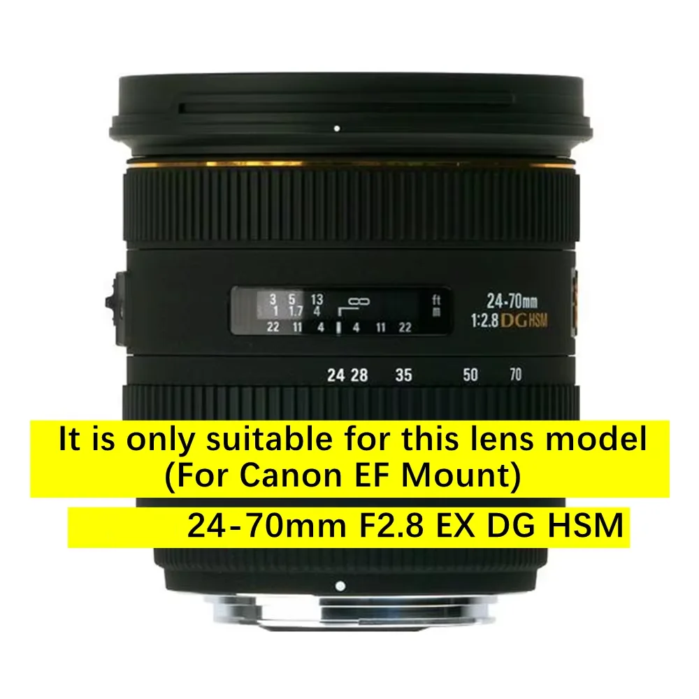 Copy For Sigma 24-70mm F2.8 EX DG HSM (For Canon Mount) Lens