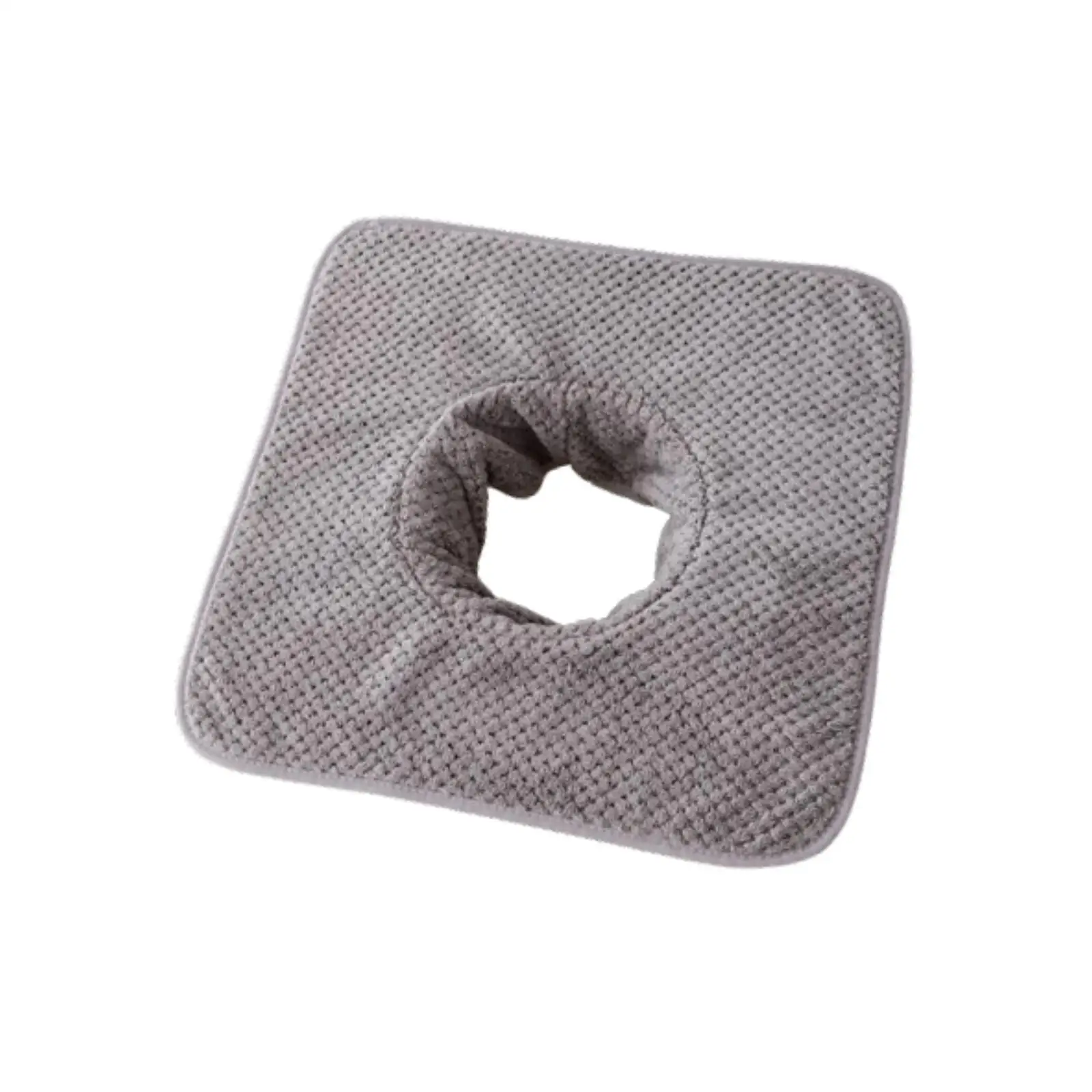 Massage Towel Coral Fleece Hole Cover Pad Spa Beauty Bed Protector Soft Absorbent Table Topper for Massage Table