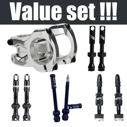 Promotion Pack for Bicycle NUKEPROOF HORIZON Stem +TUBELESS VALVE KIT - Great Value and Quality for Your Mountain Bike