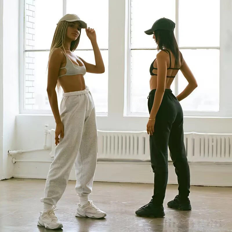 Women Ribbed Spaghetti Strap Crop Top Double Straps Backless Slim Fit Y2K Camisole Bralette