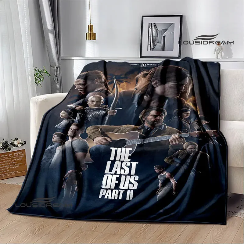 The latest movie The last of US printed blanket Beautiful blankets blankets for beds Warm blanket Picnic blanket Birthday Gift