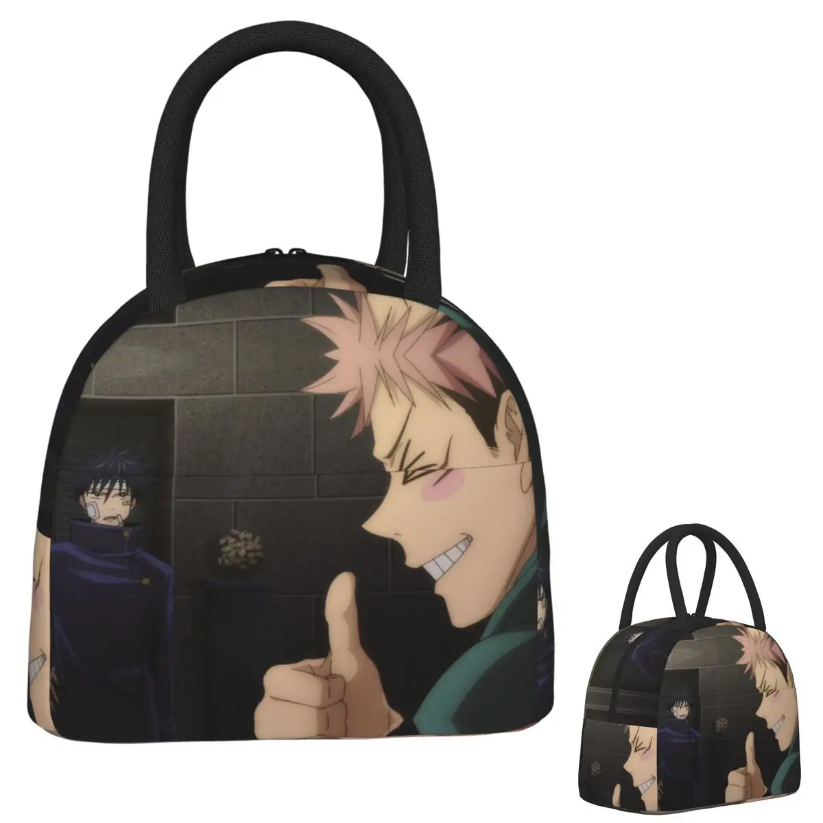 

Megumi Besto Friendo Jujutsu Kaisen Sukuna аниме сумки для обеда изолированная коробка для бенто сумка для обеда сумки для пикника сумка-холодильник для женщин