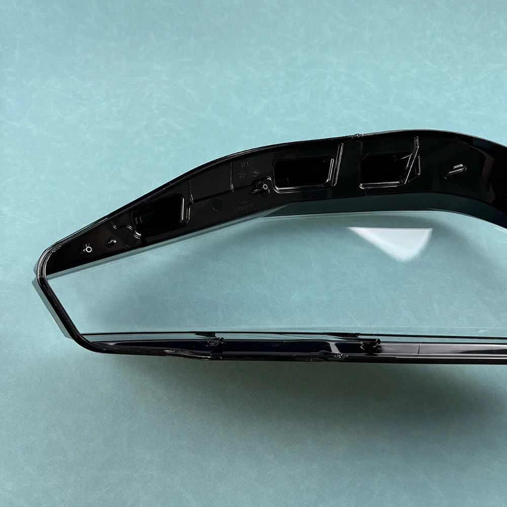 واضح الجبهة غطاء المصباح ل Volkswagen VW ID.4 CROZZ 2021 2022 متوافق سيارة العلوي غطاء مصباح ظلال أقنعة استبدال #5