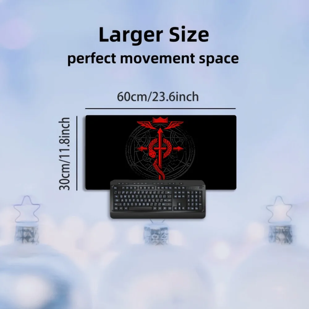 CIFbuy Gaming Mouse Pad Alchemist Theme Non-Slip Rubber Base Thickened Desk Mat For PC Laptop Office Home Decor Gift