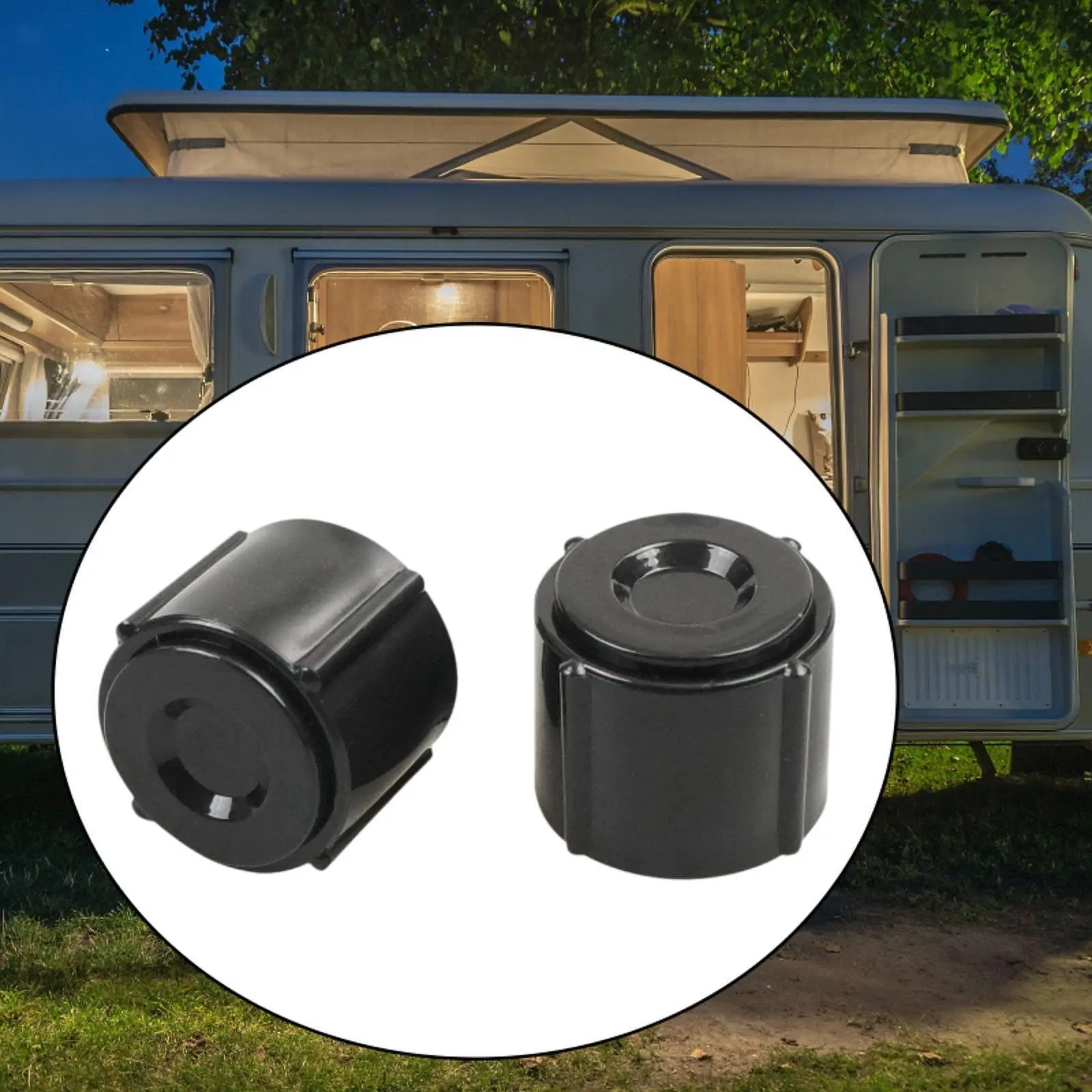 

2 шт. низкоточные сливные уплотнения и колпачки, запасные части премиум-класса, высокопроизводительная замена для 1/2-дюймовых линий горячей и холодной воды RV