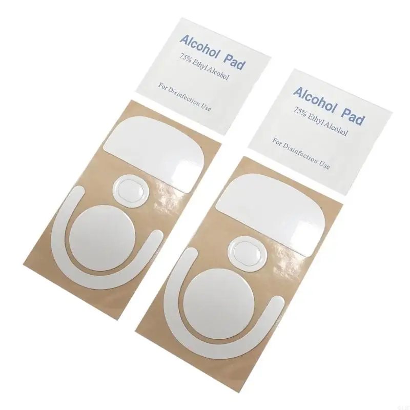 Q1JC 2SET Round Round Mouse Mouse Mouse Mouse Mouse Pad for Gprox Superlight2 Mouse