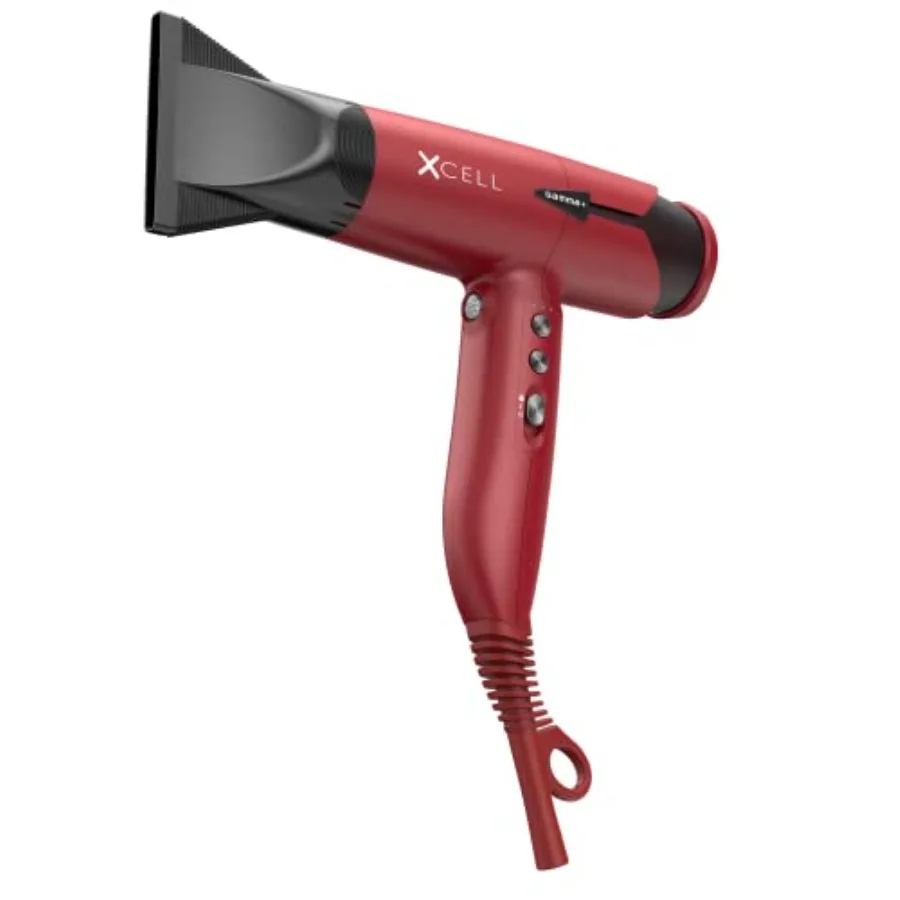 XCell Professional Ultra-Lightweight Hair Dryer with Digital Motor Ionic Technology for Salon-Grade Styling Whisper Quiet 12 He